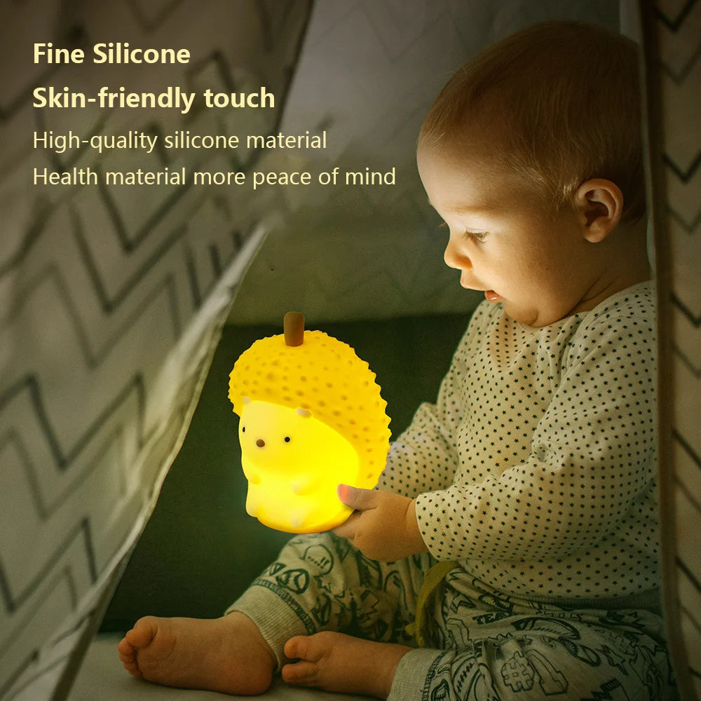 hérisson lumineux bébé