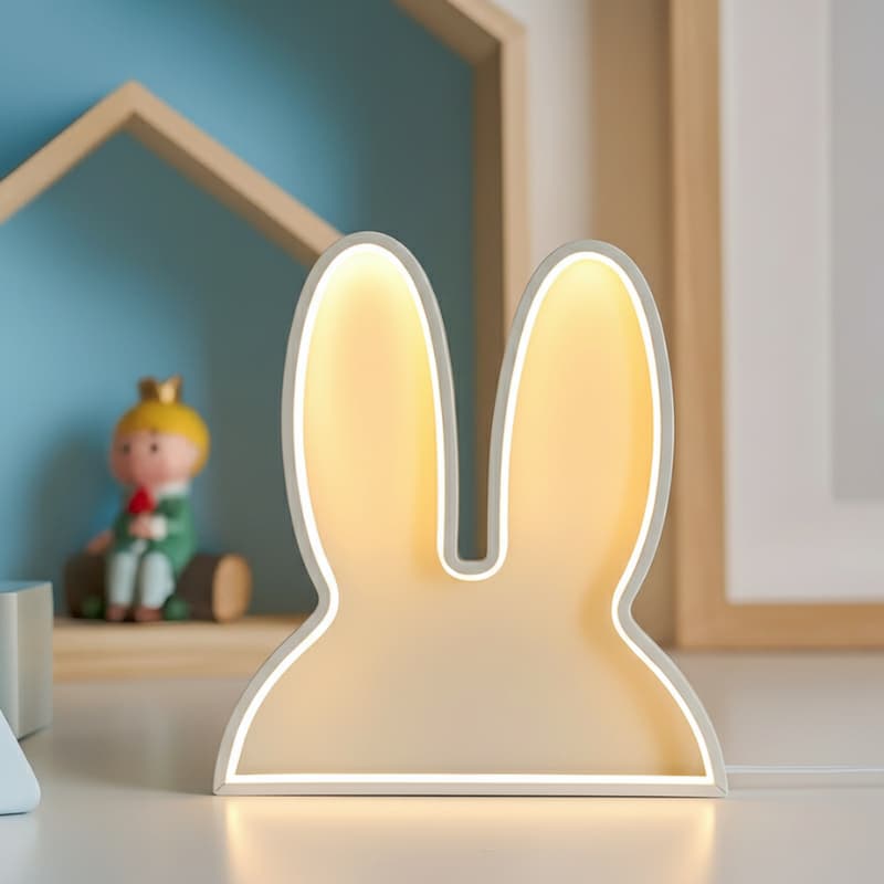 applique murale lapin