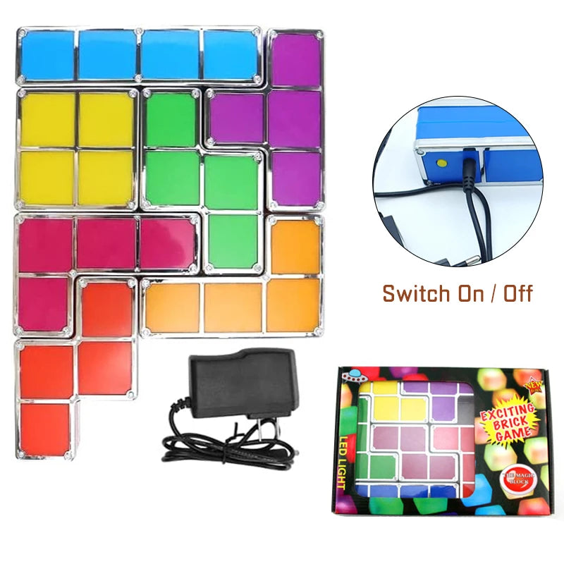Ambiance lumineuse Tetris