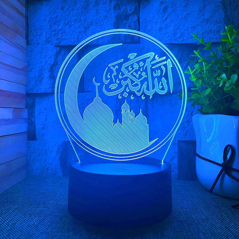 Éclairage LED coranique Ramadan