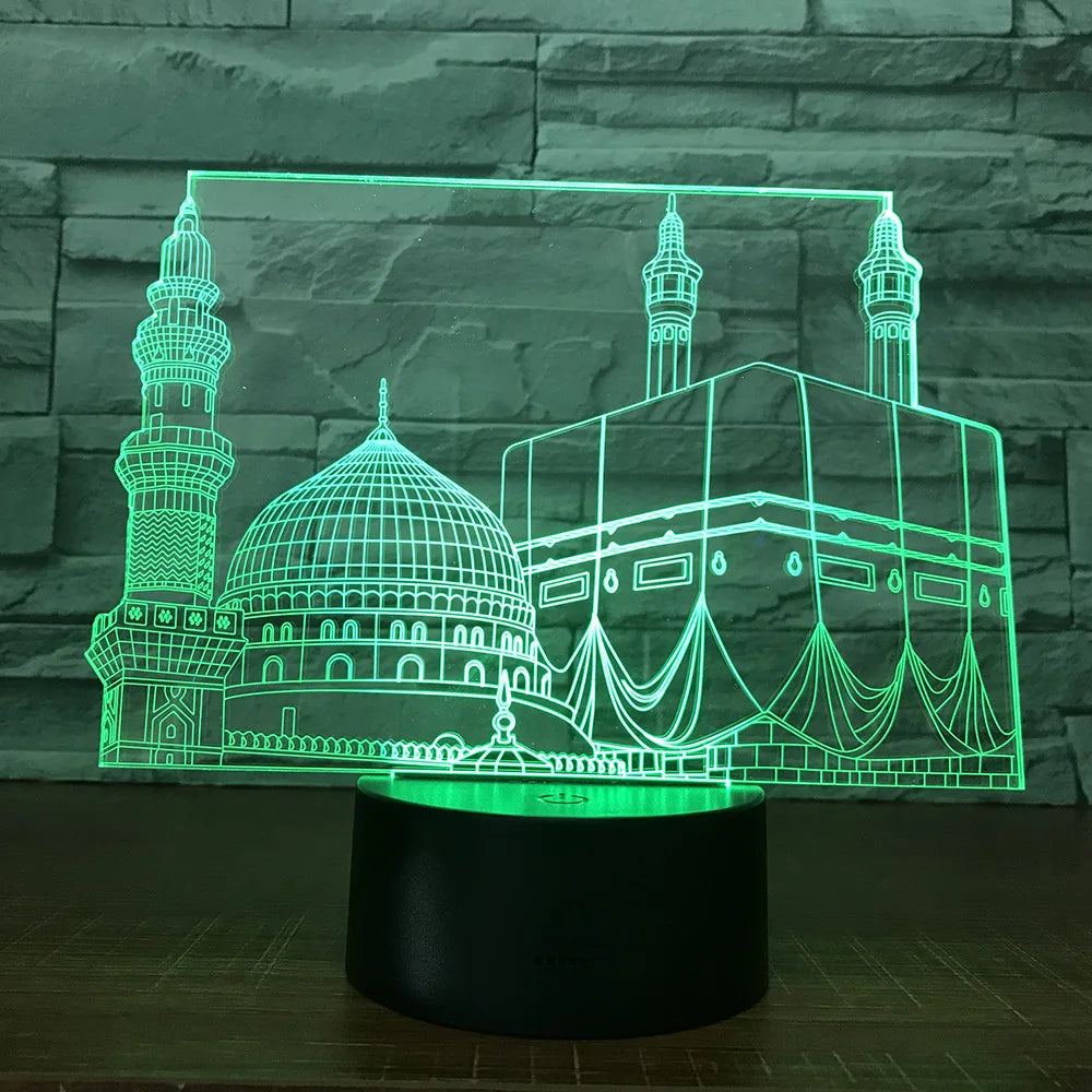 Lumière LED mosquée
