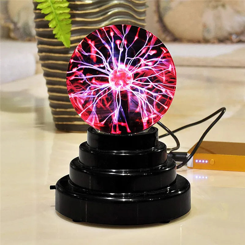 Lampe plasma décorative