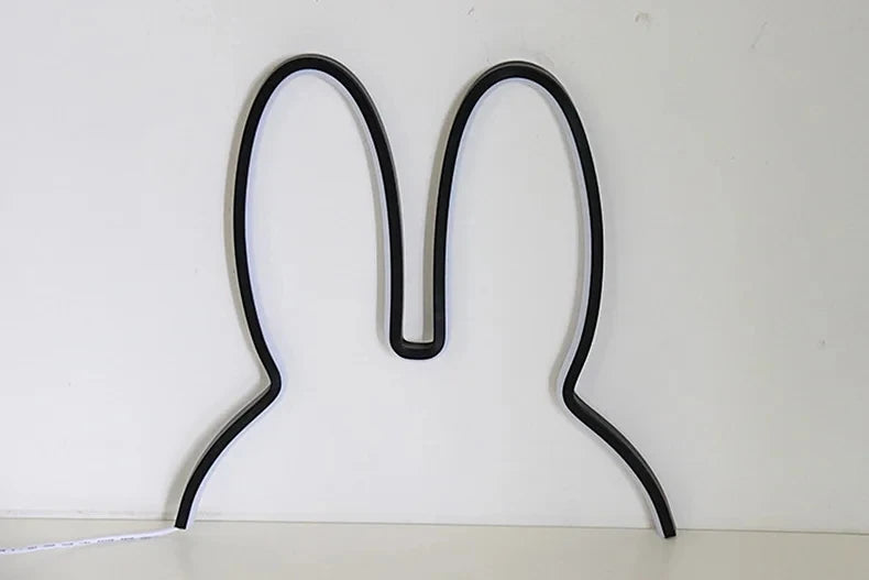 applique élégante lapin