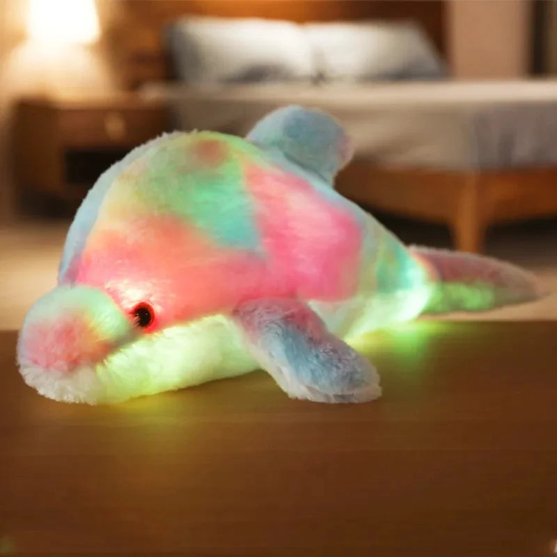 Peluche dauphin lumineuse