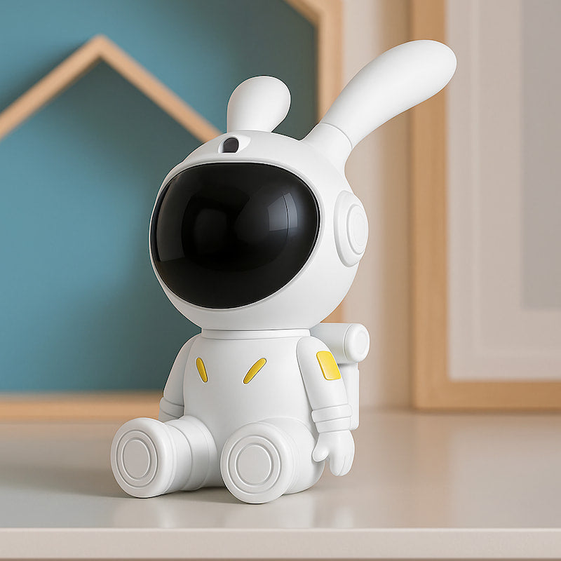 Projecteur enfant lapin astronaut