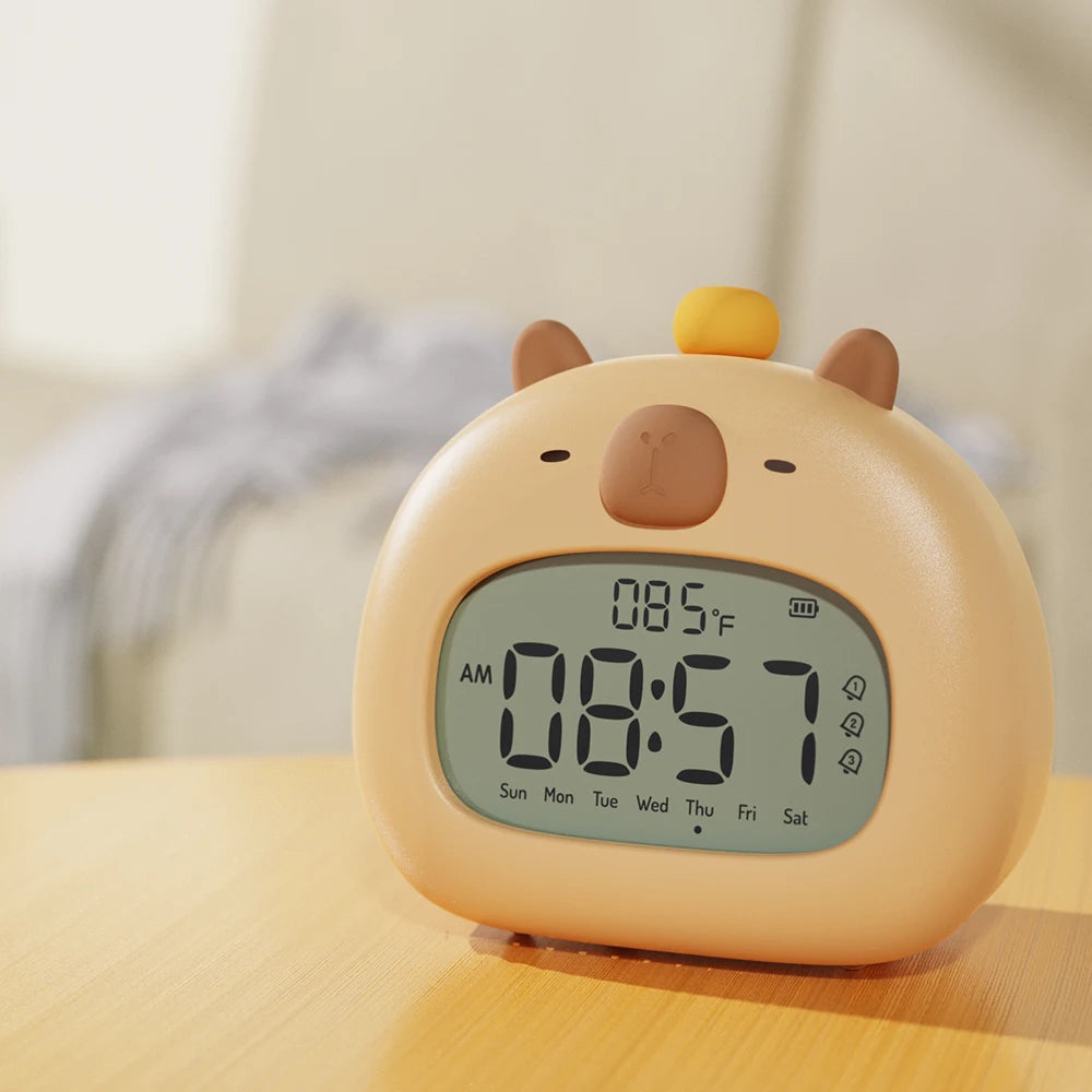 réveil intelligent capybara