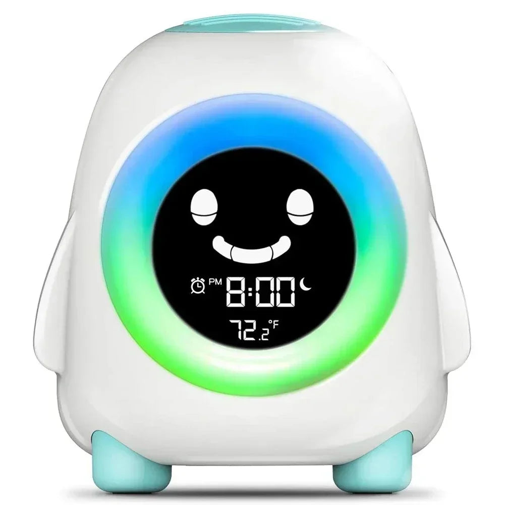 veilleuse multicolore pingouin