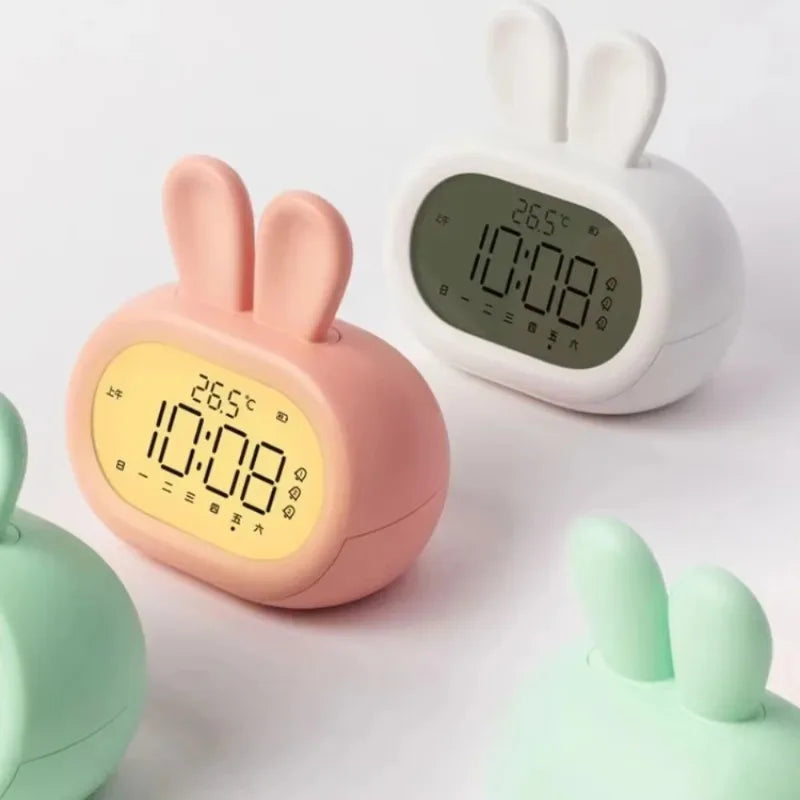 réveil lapin chambre d'enfant