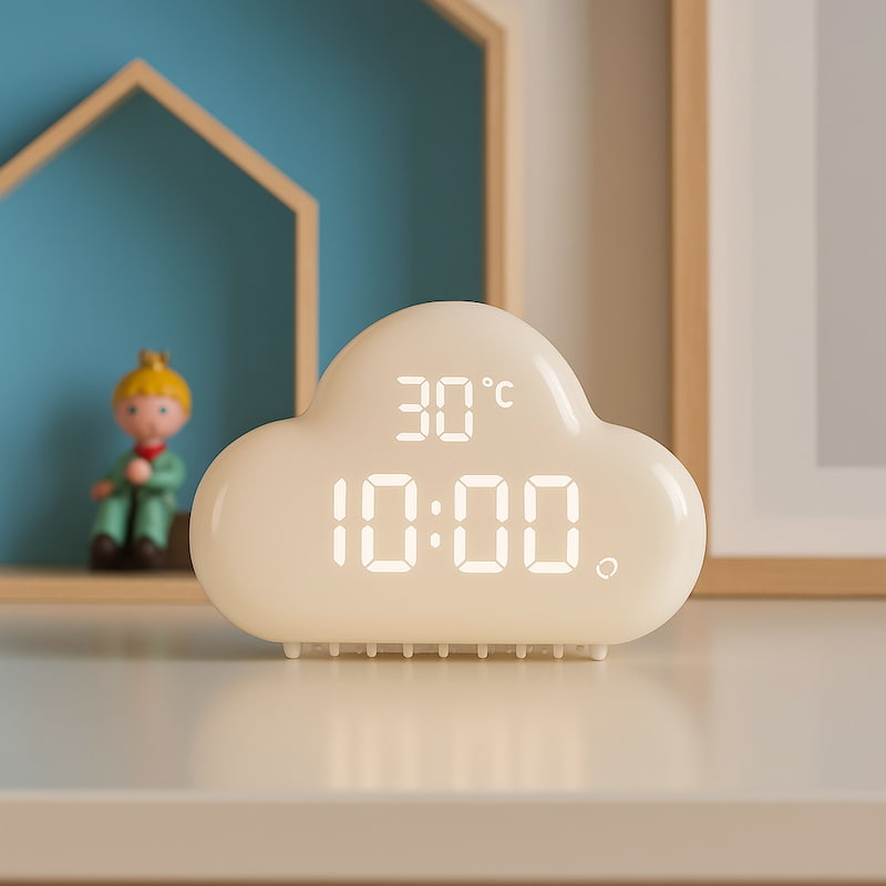réveil nuage design