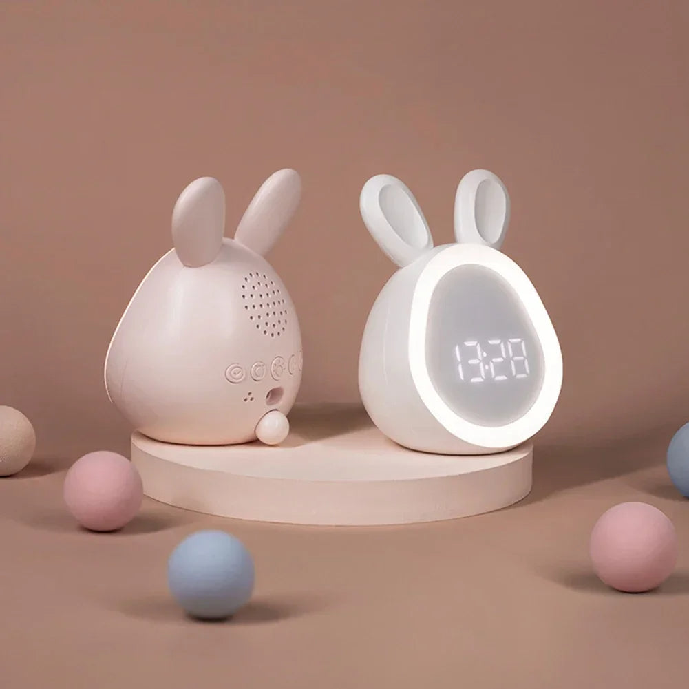 réveil lapin lumineux