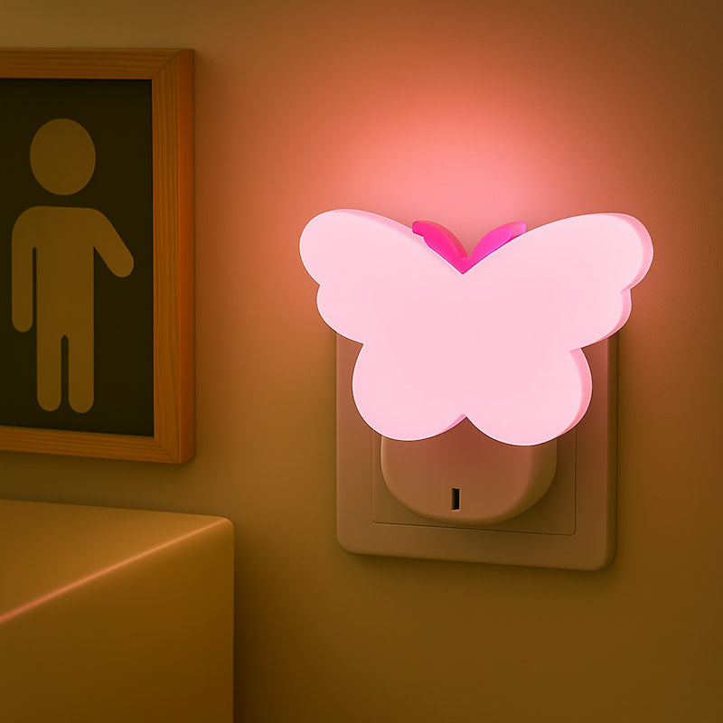 Veilleuse sur prise papillon