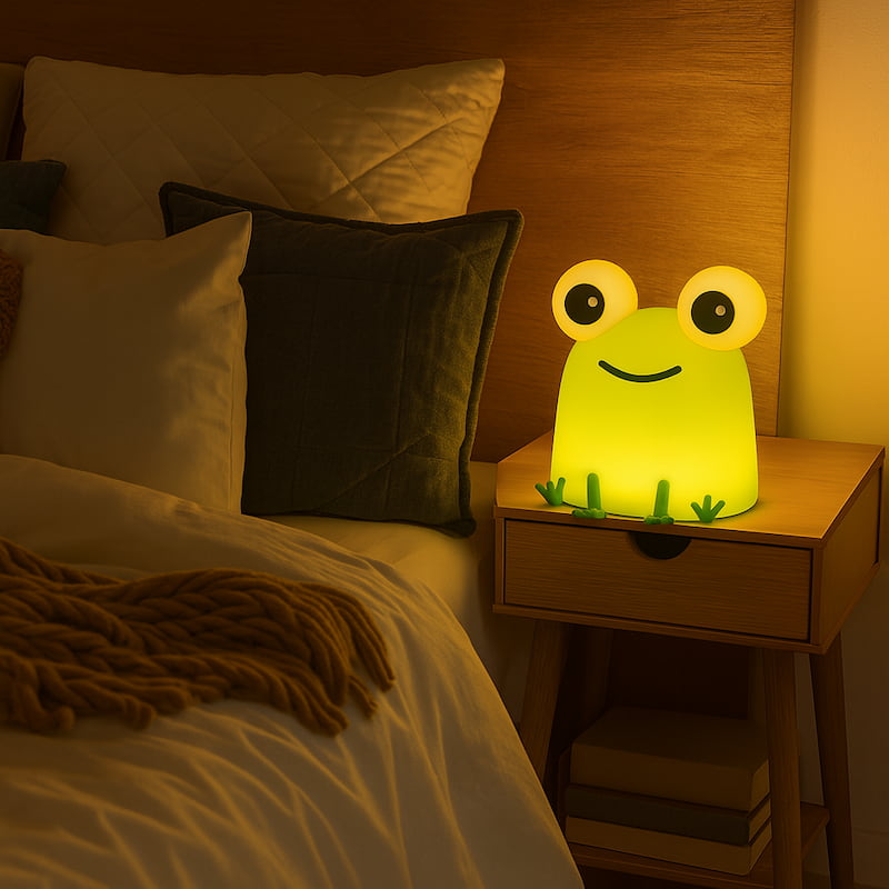 Lumière douce grenouille