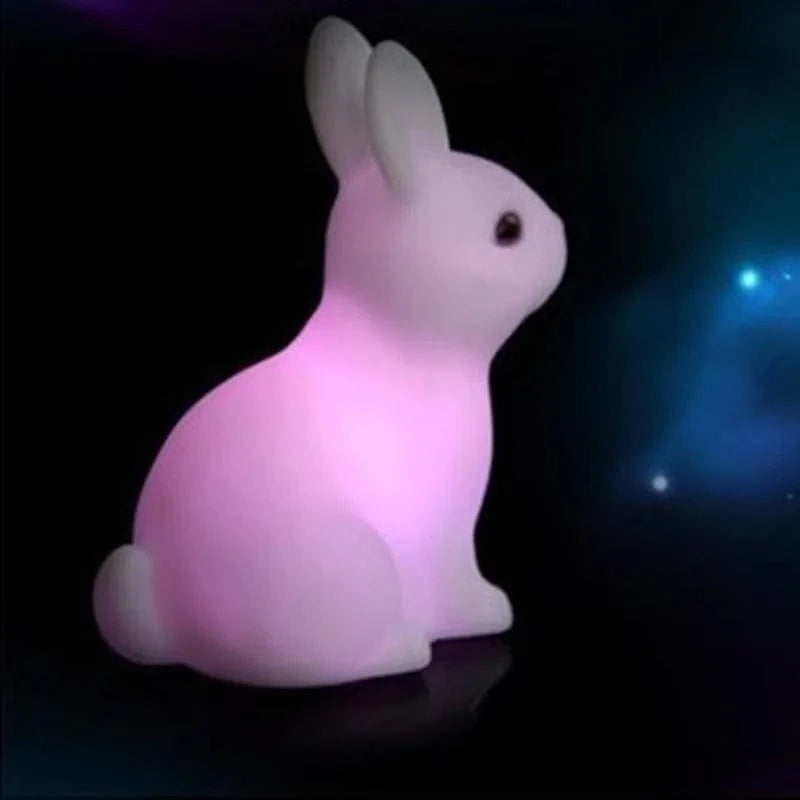 Veilleuse enfant lapin