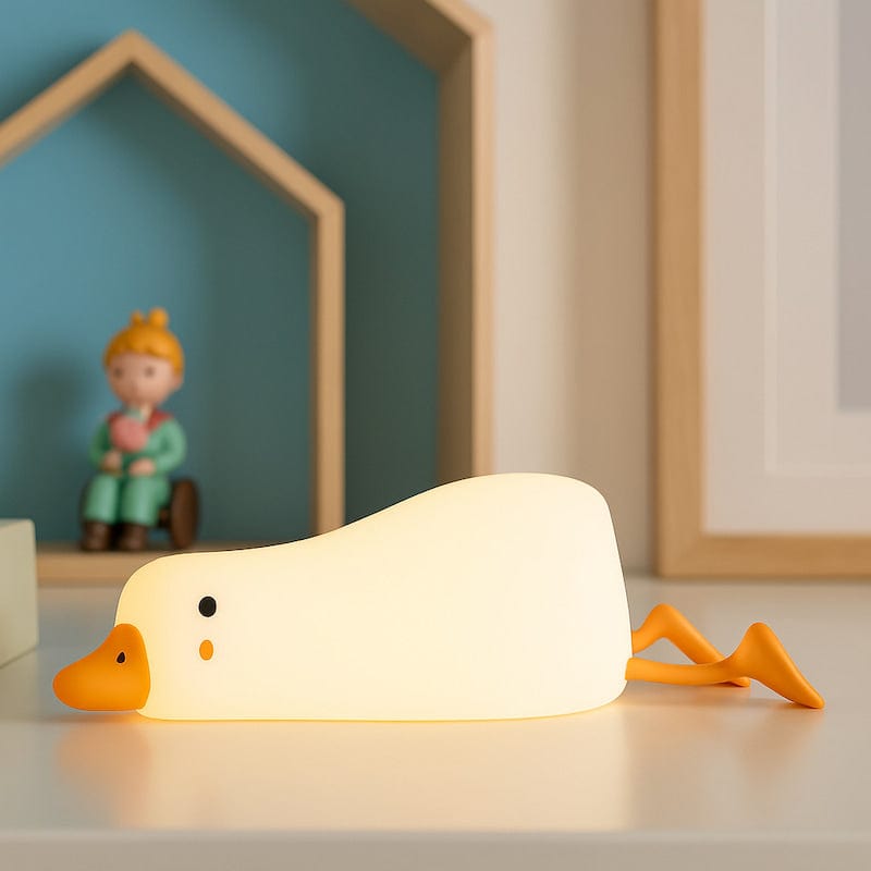 Veilleuse bebe canard lumineuse