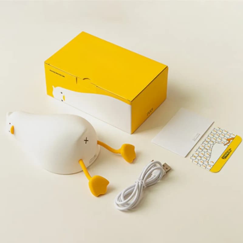 FluffyGlow canard veilleuse