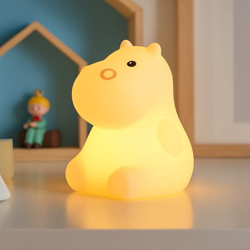 veilleuse hippopotame lumineuse