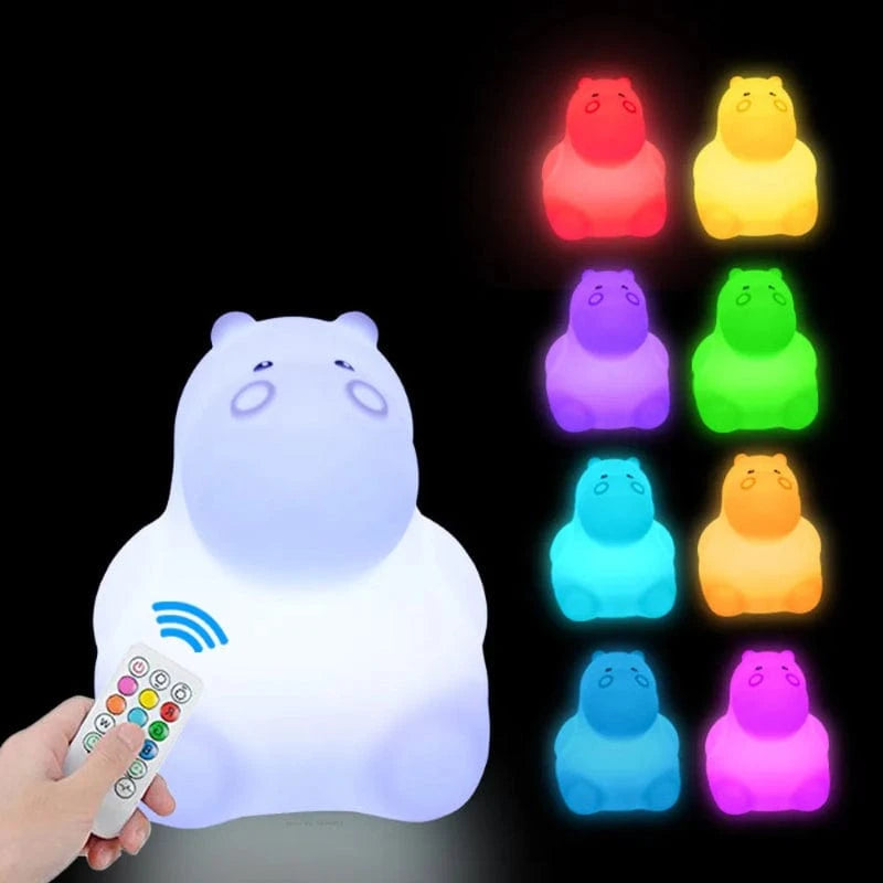 veilleuse en silicone pour bébé
