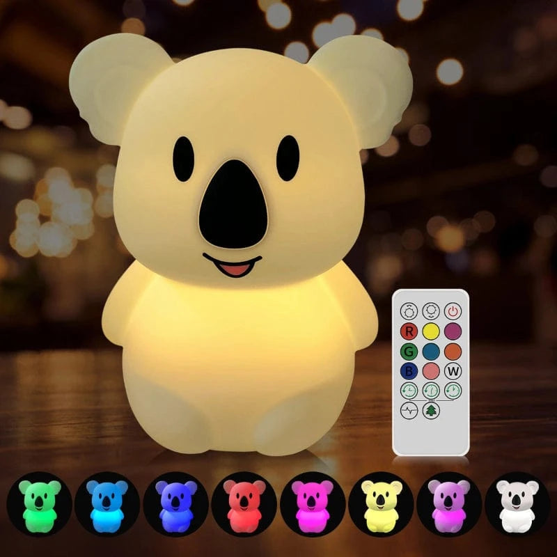 veilleuse colorée koala