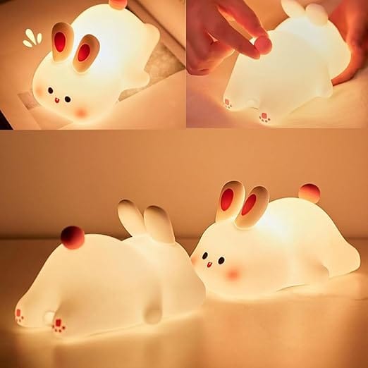 lampe lapin silicone
