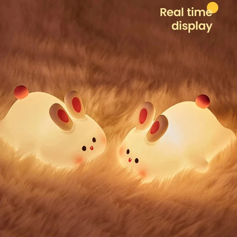 veilleuse rechargeable USB lapin