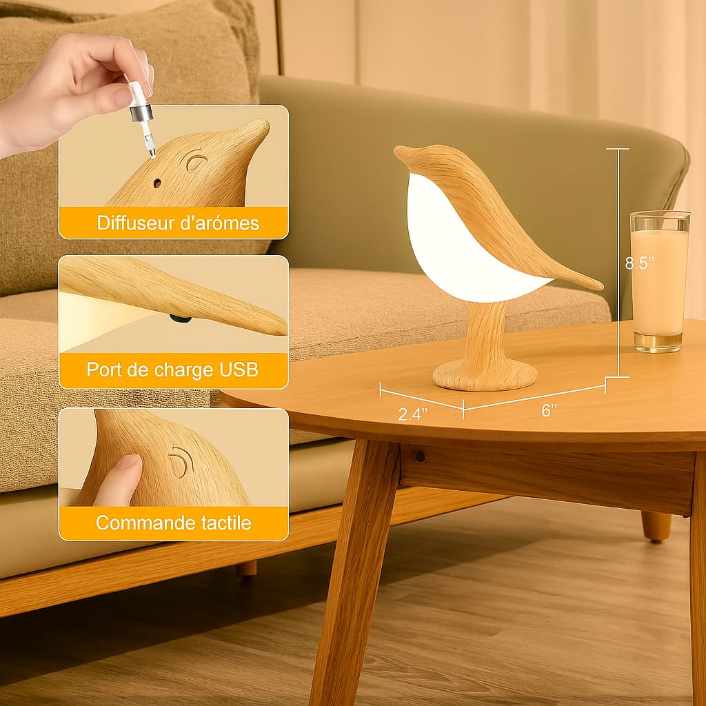 Lumière douce ZenBird
