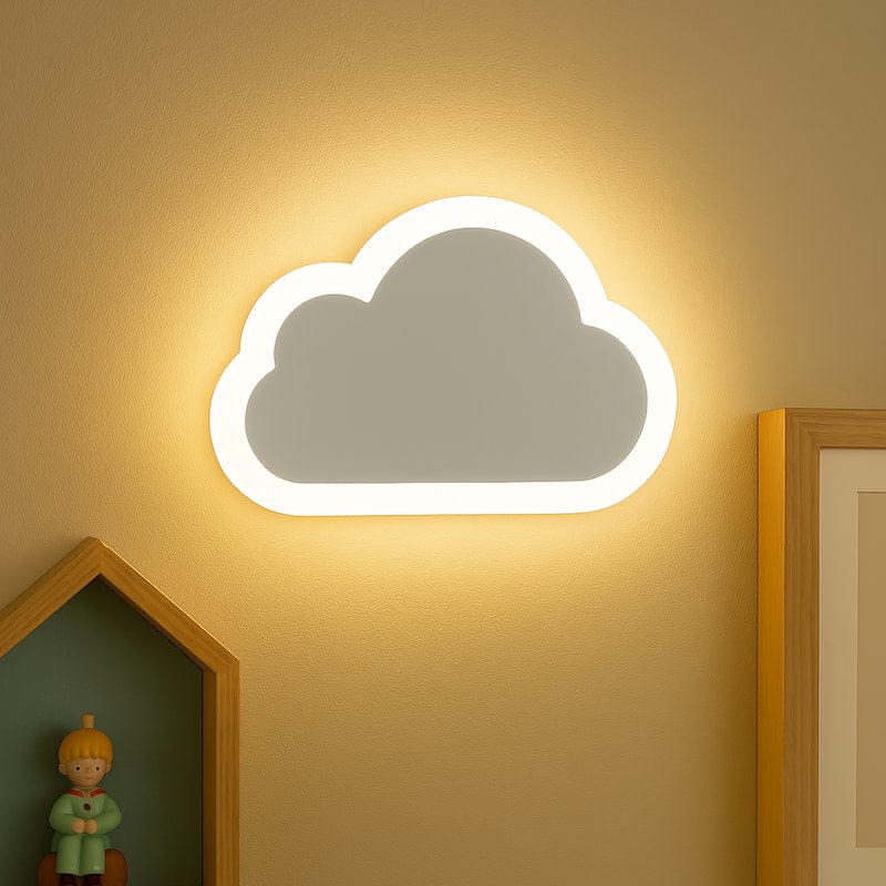 Lampe murale nuage