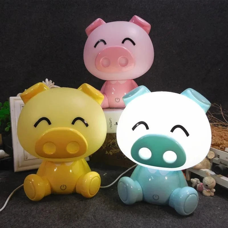 veilleuse décorative cochon
