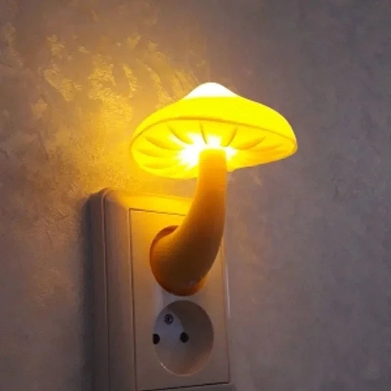 veilleuse champignon design