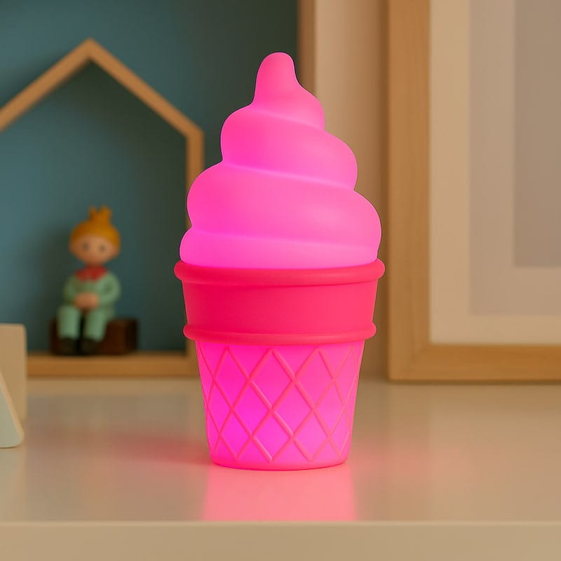 lampe de nuit en forme de glace
