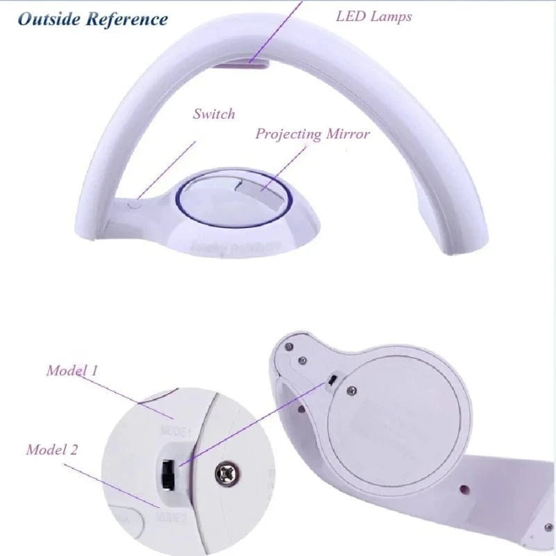 projection lumineuse couleurs
