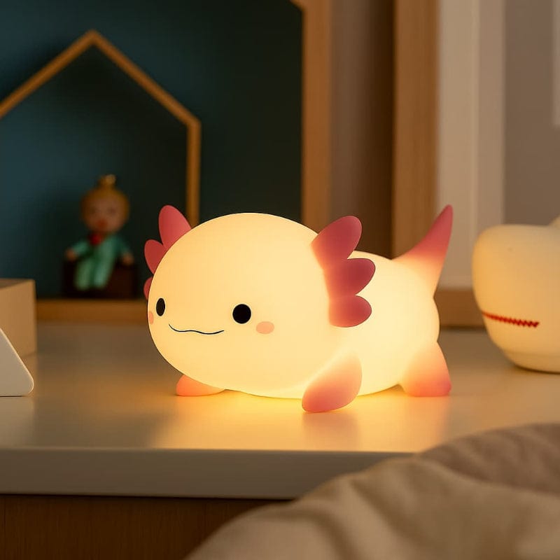 Veilleuse Enchantée axolotl