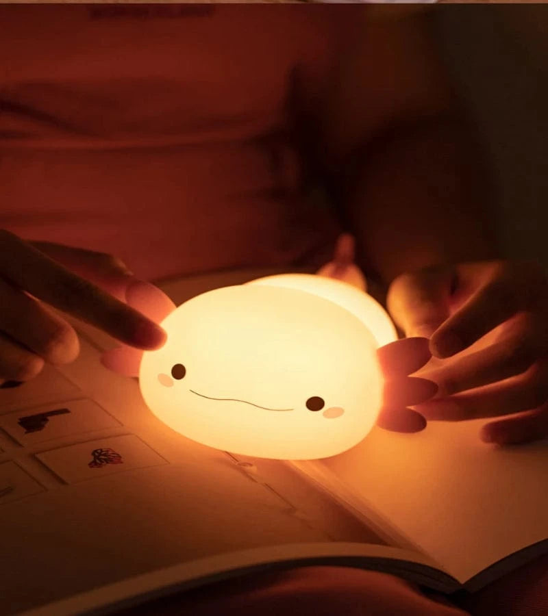 lampion axolotl magique