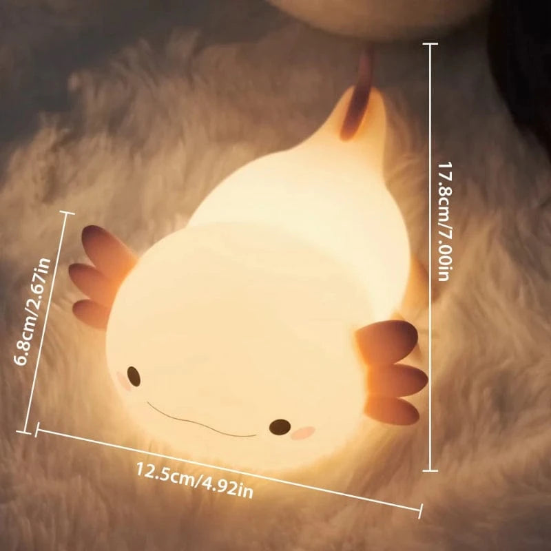 axolotl lumineux apaisant