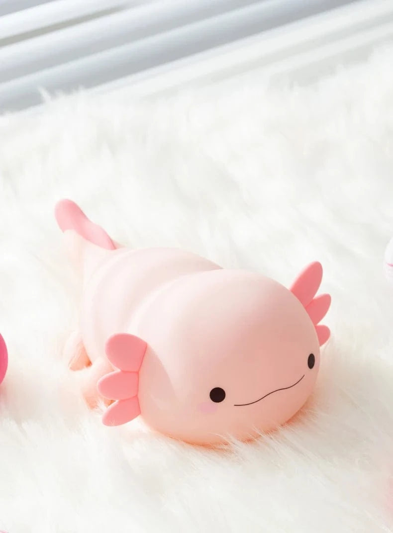 veilleuse tactile axolotl