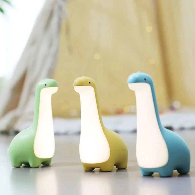 dinosaure lumineux chambre
