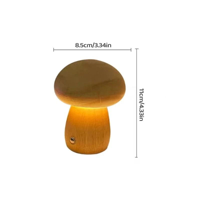 Veilleuse champignon design