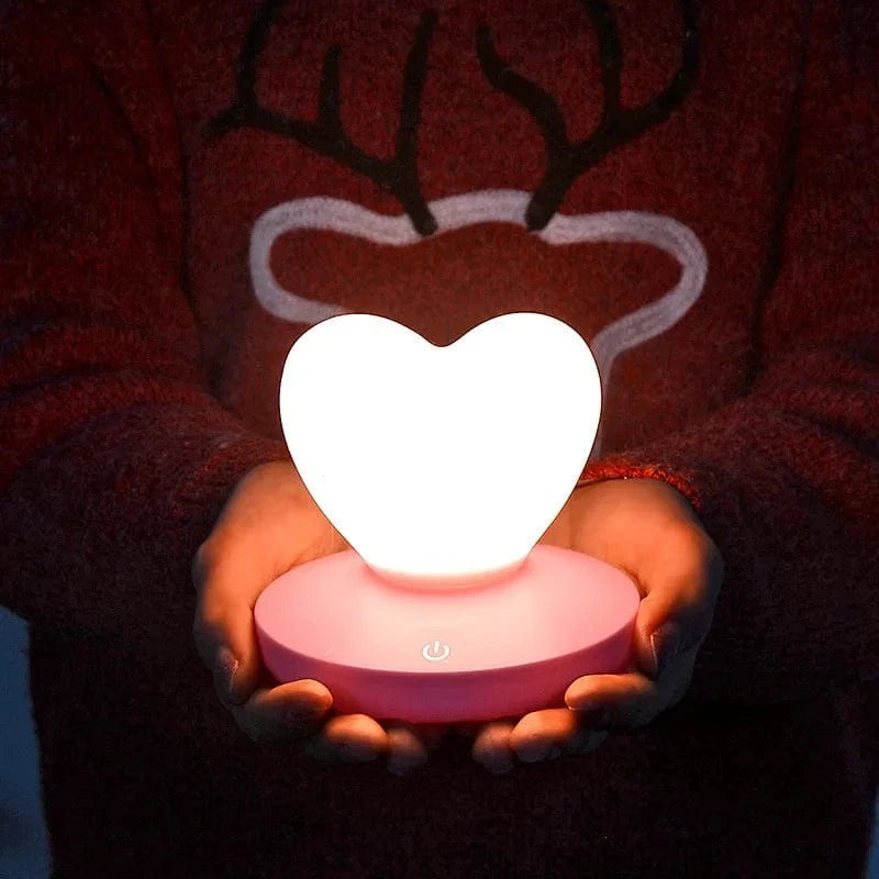 Lampe décorative cœur