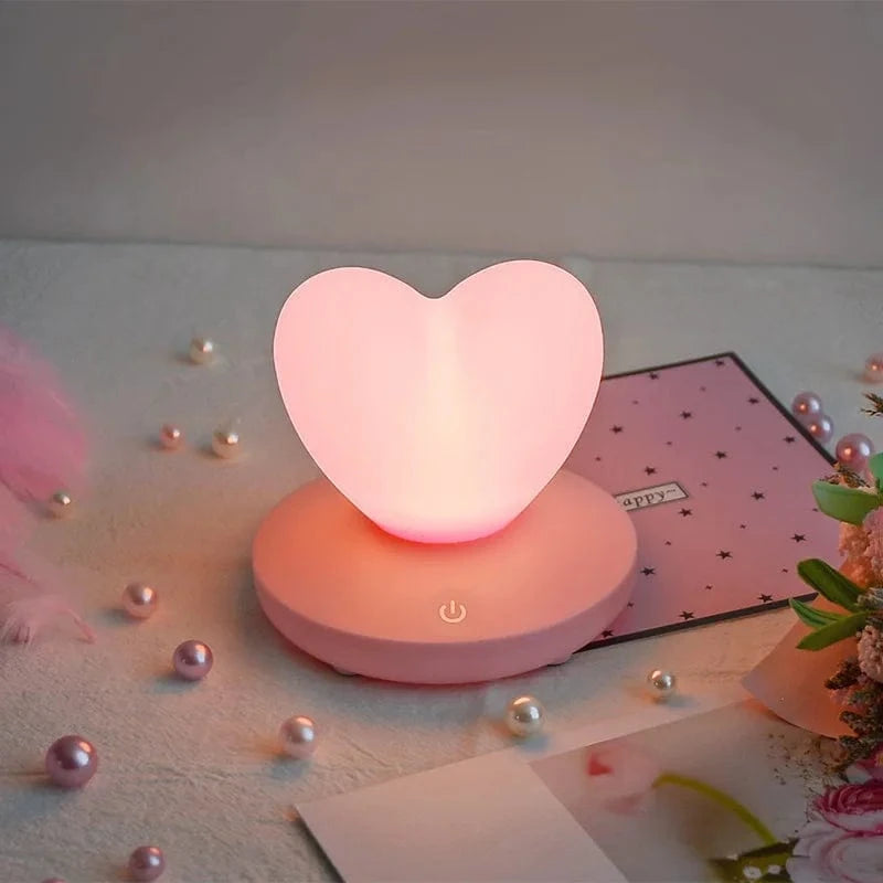 Veilleuse USB cœur