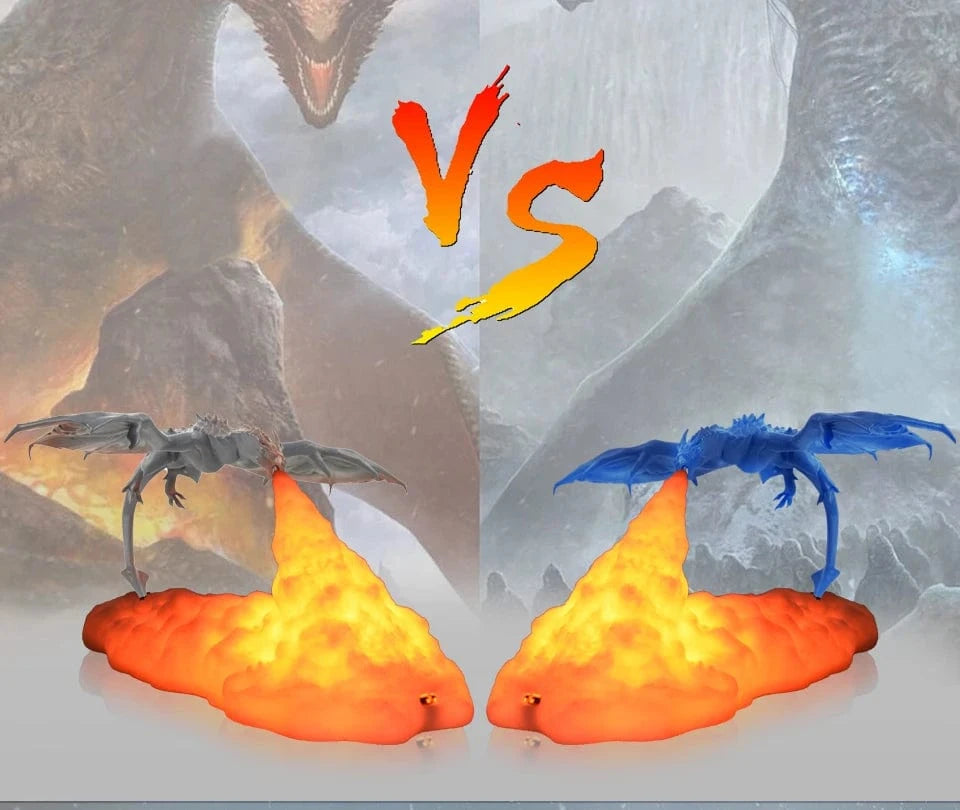 Éclairage dragon enchanté