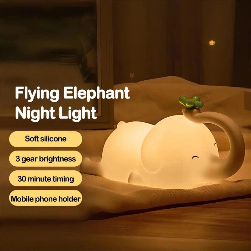 Veilleuse apaisante éléphant