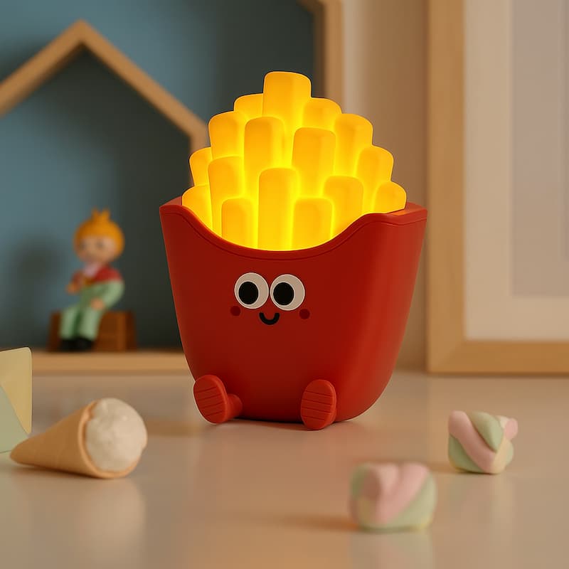 veilleuse frite lumineuse