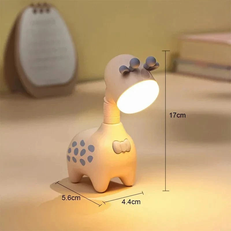 Veilleuse girafe colorée