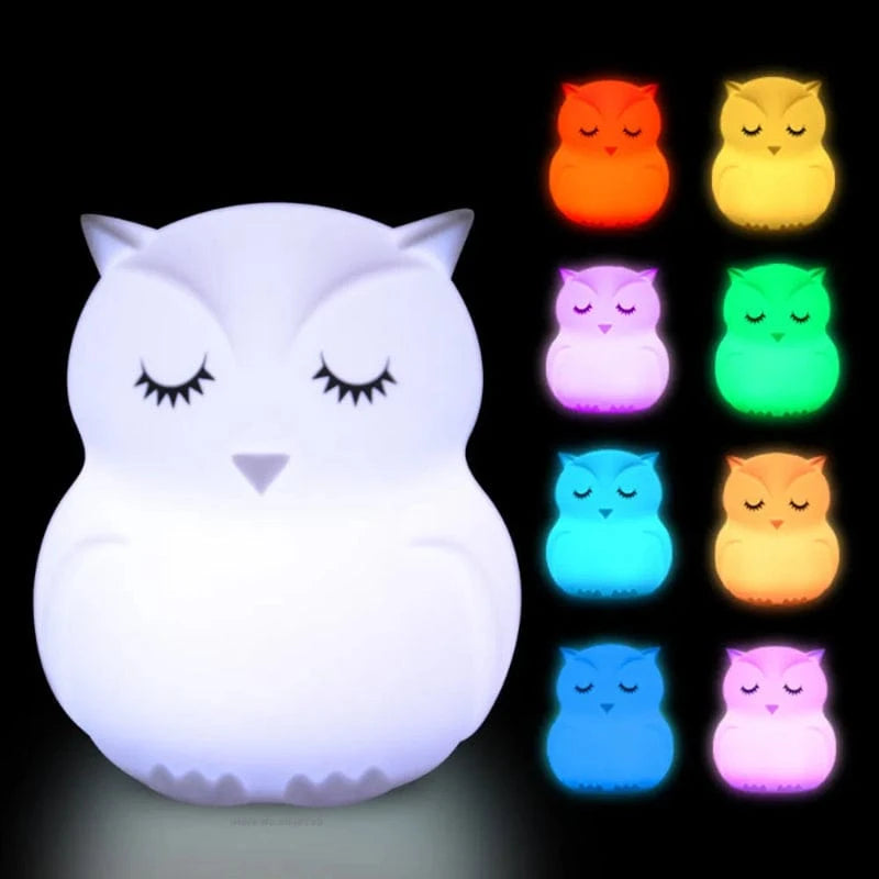 lumière de nuit hibou