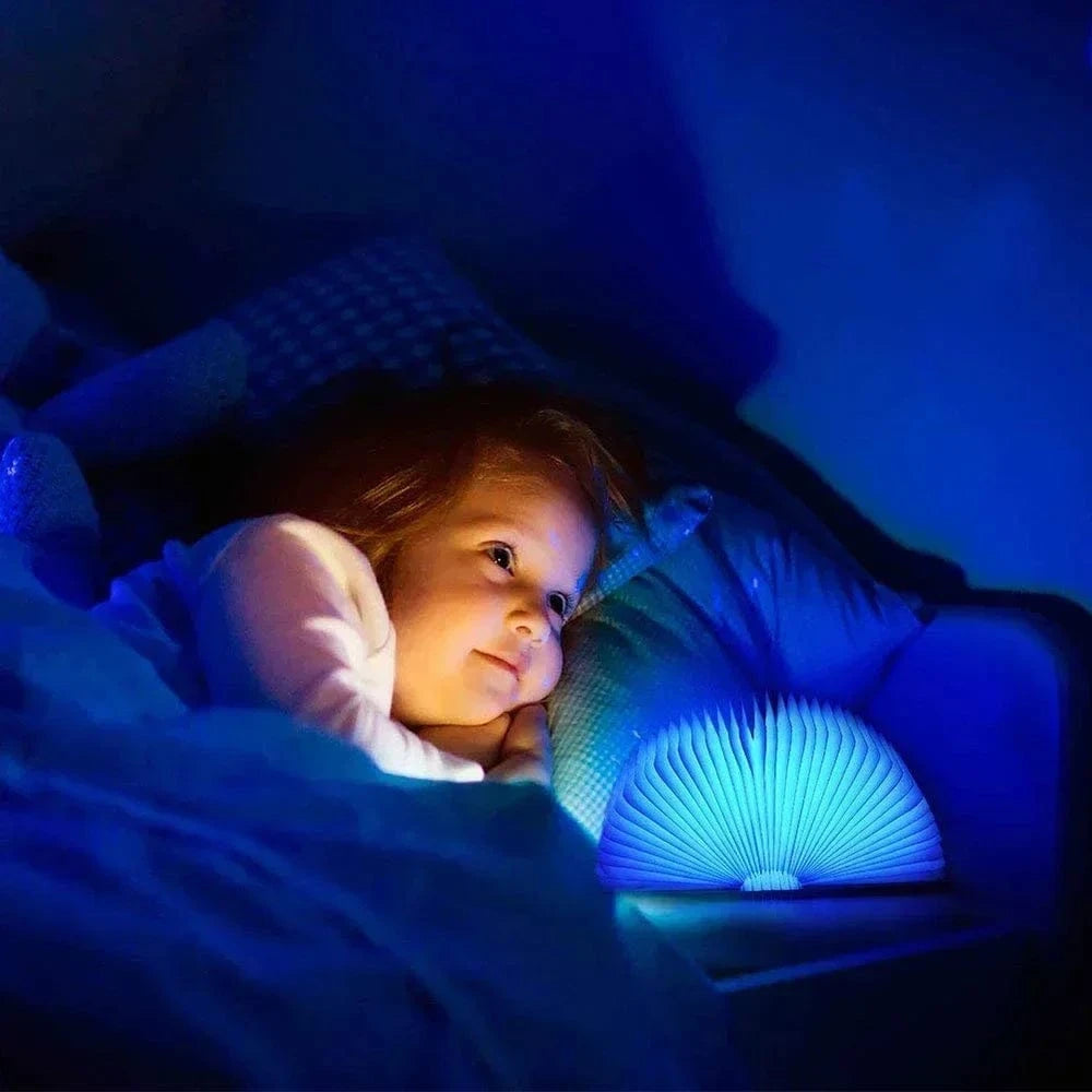 Lampe livre pliante
