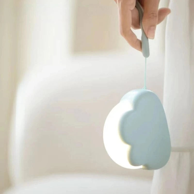 Nuage lumineux bleu
