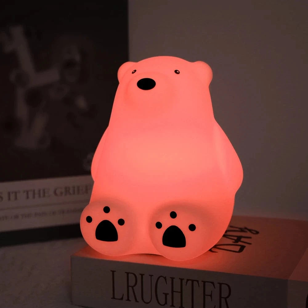 ours polaire lumineux
