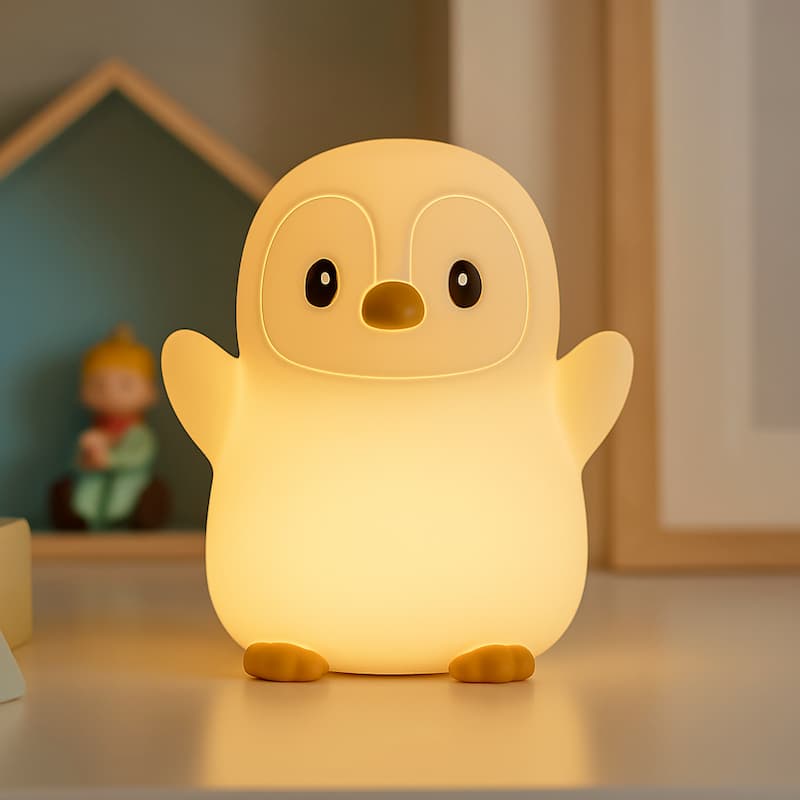 Veilleuse pingouin enfant