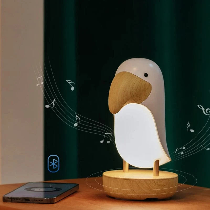 Lampe toucan ambiance