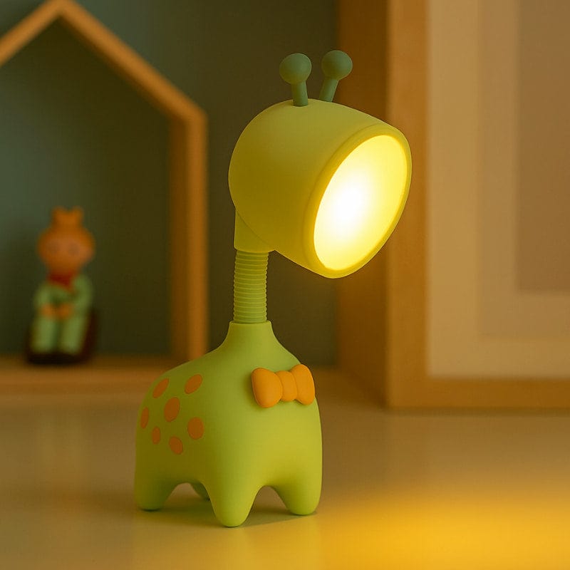 Lumière douceur girafe