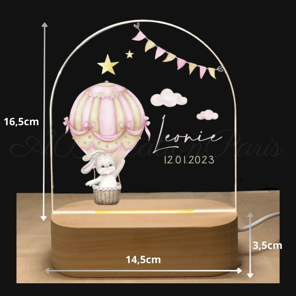Lumière douce d'un lapin